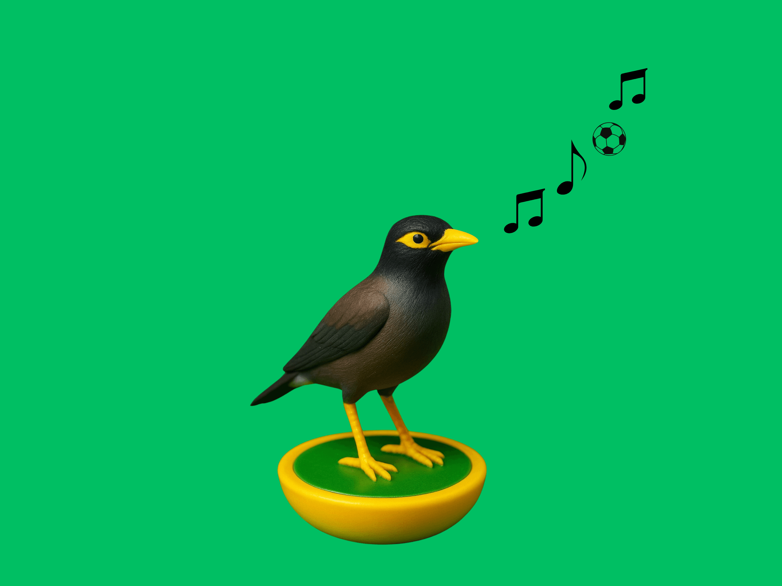 The Little Bird and the Mynah Bird